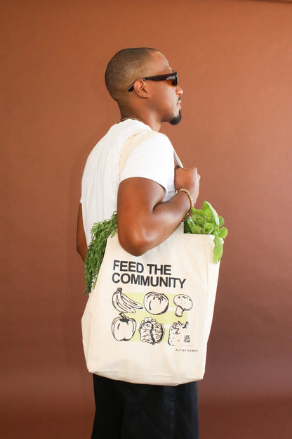 Feed The Community Tote Bag