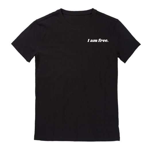 "I Am Free" Black T-Shirt